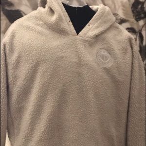 Victoria secret cream hoodie